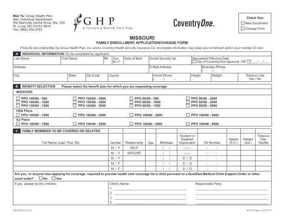 19474371-family-enrollment-applicationchange-form