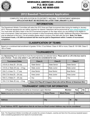 19495716-fillable-legion-baseball-lincoln-nebraska-2012-tournament-form