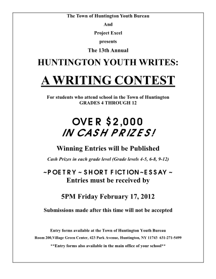 19498854-huntington-youth-bureau-writing-contest-for-cash-prizes