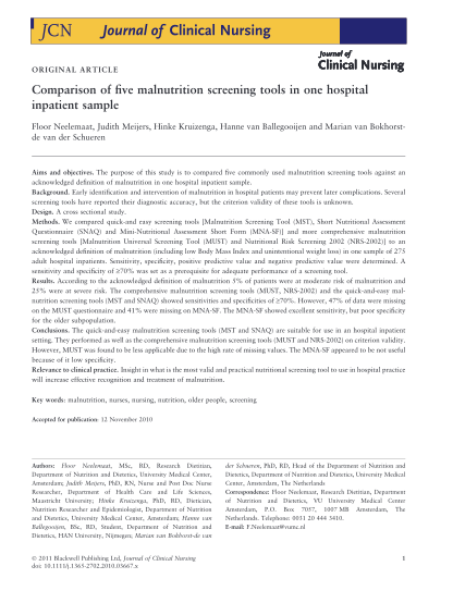 19507044-fillable-comparison-of-five-malnutrition-screening-tools-in-one-hospital-inpatient-sample-form