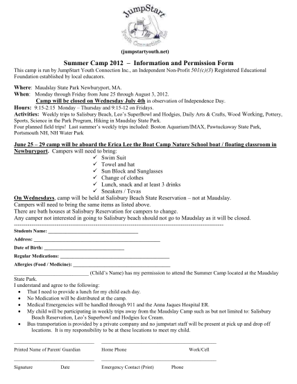 19577807-fillable-therapeutic-summer-camp-permission-slip-form