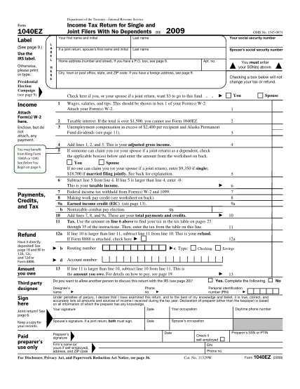 19585742-department-of-the-treasury-internal-revenue-service-income-tax-return-for-single-and-joint-filers-with-no-dependents-99-form-1040ez-label-see-page-9
