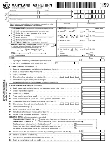 1960568-maryland-tax-return-1999-the-comptroller-of-maryland