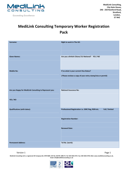 19678968-fillable-temp-medilink-application-form