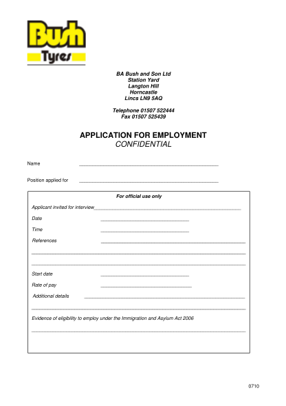 19726430-fillable-bush-tyres-job-application-form-pdf