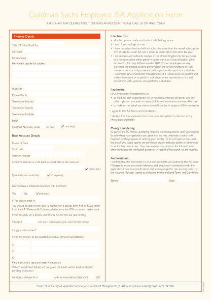 19742948-goldman-sachs-employee-isa-application-form-jarvis-investment