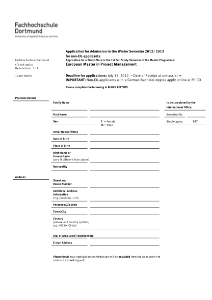 19914843-fillable-application-form-of-european-master-of-project-management-in-fachhochschule-dortmund