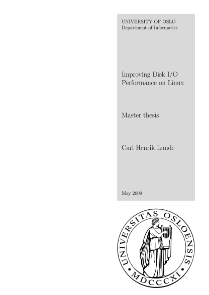 20284287-improving-disk-io-performance-on-linux-master-thesis-carl-ifi