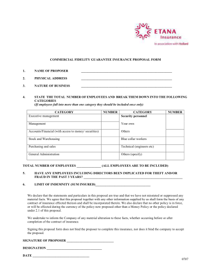 20376208-commercial-fidelity-guarantee-insurance-proposal-form-1-name-of