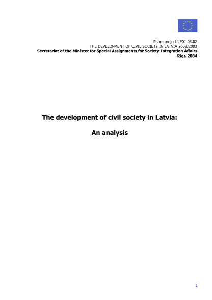 20468502-the-development-of-civil-society-in-latvia-an-analysis