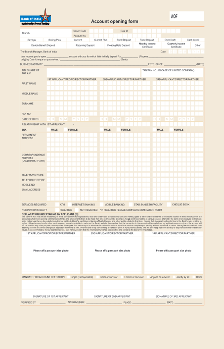 20484069-fillable-account-opening-comptibility-mode-india-form