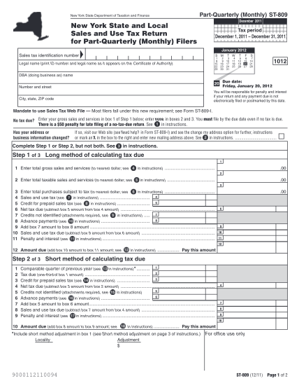 2056010-fillable-st-809-form-for-2011-tax-ny