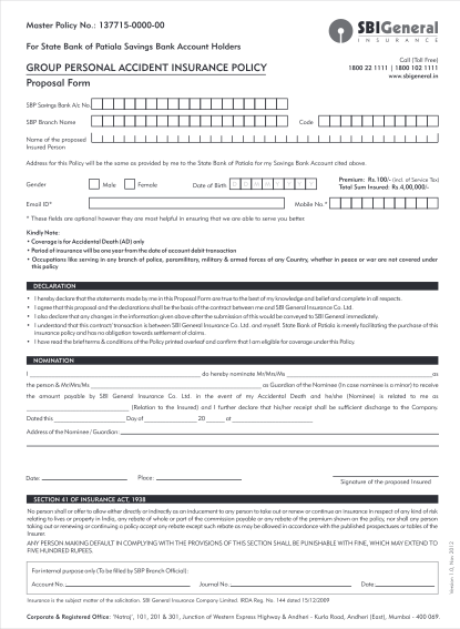 20578164-fillable-sbi-group-personal-accident-insurance-policy-proposal-form-pdf