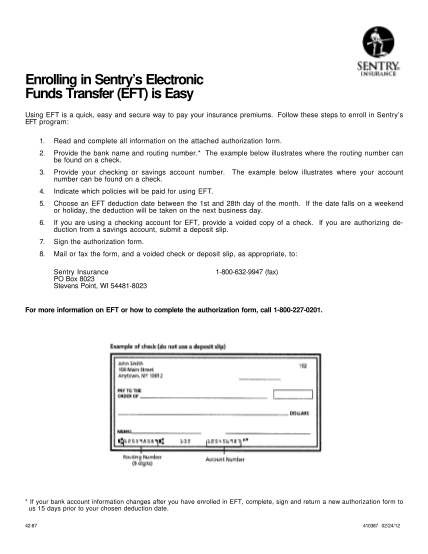 20723207-fillable-sentry-insurance-eft-form