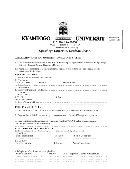 20731310-fillable-bank-slip-for-kyambogo-university-form