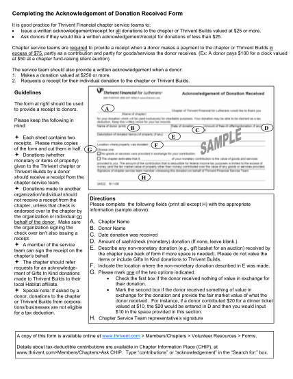 20762464-completing-the-acknowledgement-of-donation-received-form