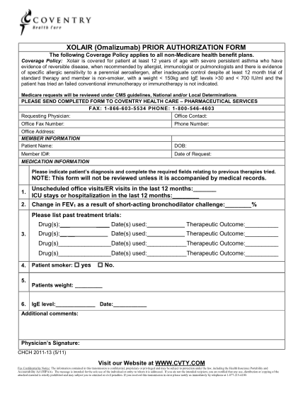 20767270-fillable-coventry-missouri-xolair-policy-form