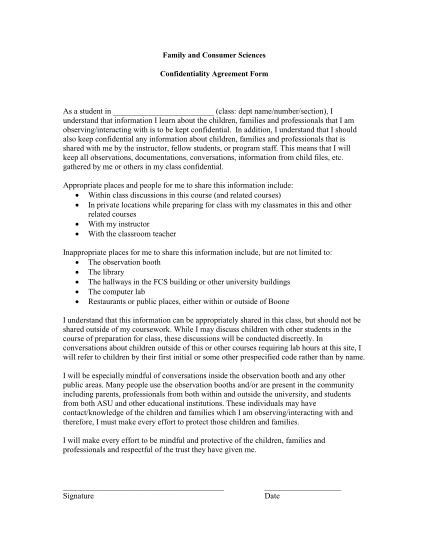 55 Confidentiality Agreement Template page 4 - Free to Edit, Download ...