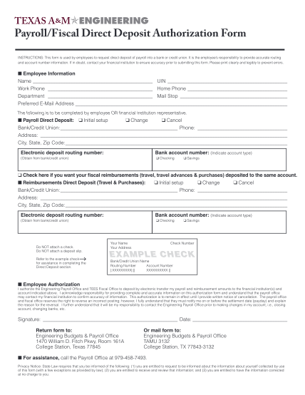 2107061-payrollfiscal-direct-deposit-authorization-form-texas-aampm-tees-tamu