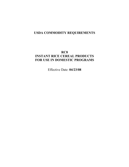 21112847-rc8-rice-products-for-use-in-domestic-programs-changes-in-agricultural-marketing-service-ams-grading-certificate-format-for-2005-crop-cotton-fsa-usda