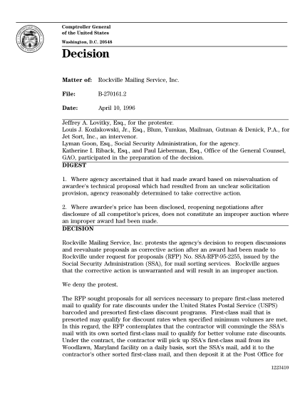 21204041-b-2701612-protest-of-ssa-reopening-of-discussions-under-corrective-action-b-2701612-gao