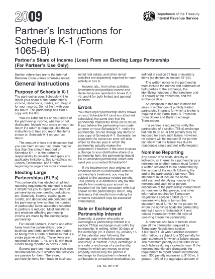 21280633-2009-instruction-1065-b-schedule-k-1-partners-instructions-for-schedule-k-1-form-1065-b-partners-share-of-income-loss-from-an-electing-large-partnership-irs