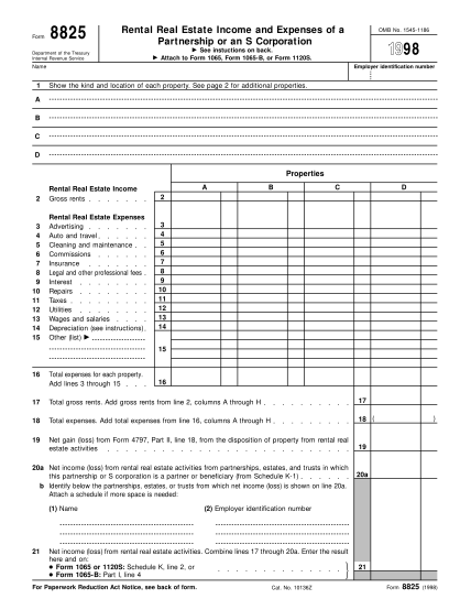 59 form 8825 page 4 - Free to Edit, Download & Print | CocoDoc