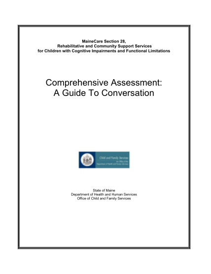 21525340-fillable-state-of-maine-section-28-comprehensive-assessment-form-maine