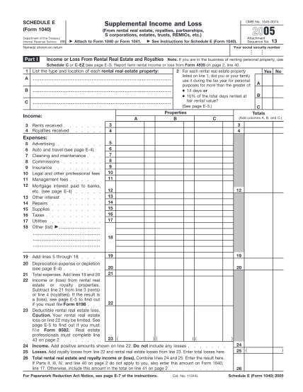 2156398-f1040se-2005-form-1040-schedule-e-fill-in-capable-irs-tax-forms--2005---part-1