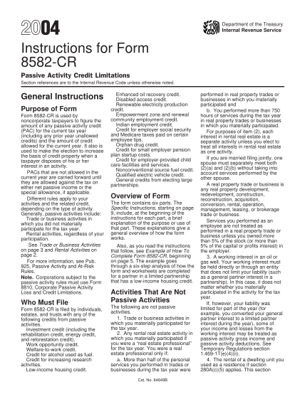 2158163-i8582cr-2004-instructions-for-form-8582-cr-irs-tax-forms--2004---part-1