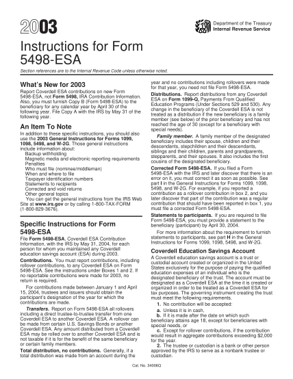 2160445-i5498e-2003-instructions-for-form-5498-esa-irs-tax-forms--2003---part-1