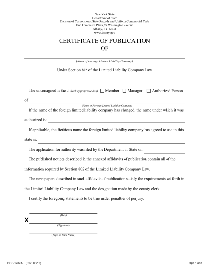 21672098-fillable-certificate-of-publication-nys-fillable-form-dos-ny