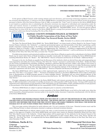 21708758-in-the-opinion-of-bond-counsel-under-existing-statutes-and-court-decisions-and-assuming-continuing-compliance-with-certain-nifa-state-ny