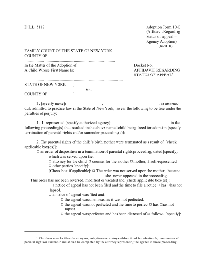21708802-fillable-fillable-family-court-adoption-form-10-c-courts-state-ny