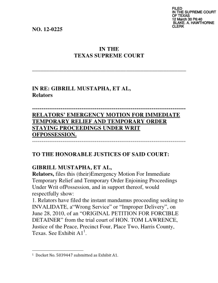 21844067-emergency-motion-to-stay-writ-of-possession-form-texas