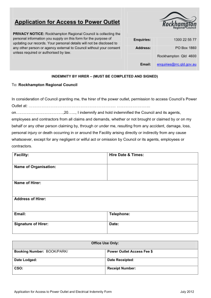 21916436-application-for-access-to-power-outlet-rockhampton-regional