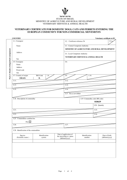 21917435-fillable-veterinary-certificate-for-domestic-dogs-cats-and-ferrets-entering-israel-form