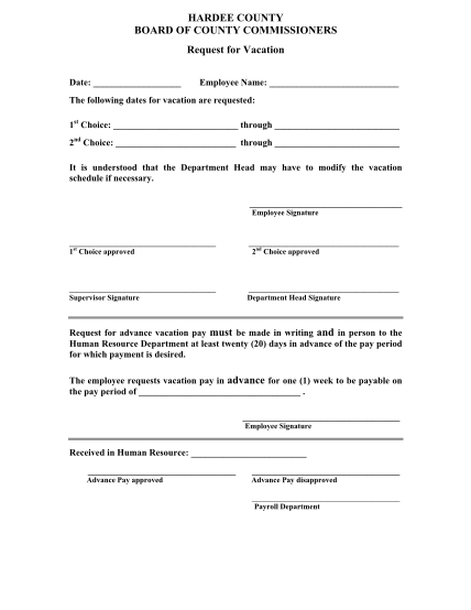 21981580-fillable-printable-simple-vacation-request-form
