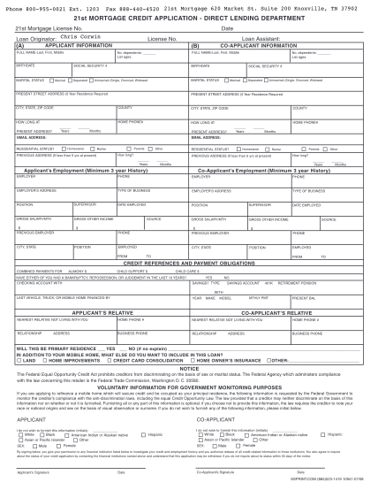 21st-mortgage-credit-application