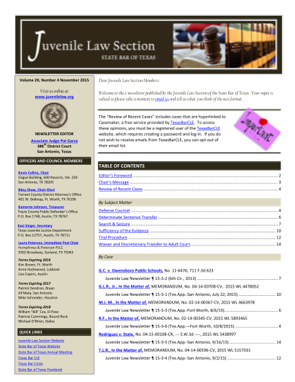 220551922-table-of-contents-juvenile-law-section-juvenilelaw