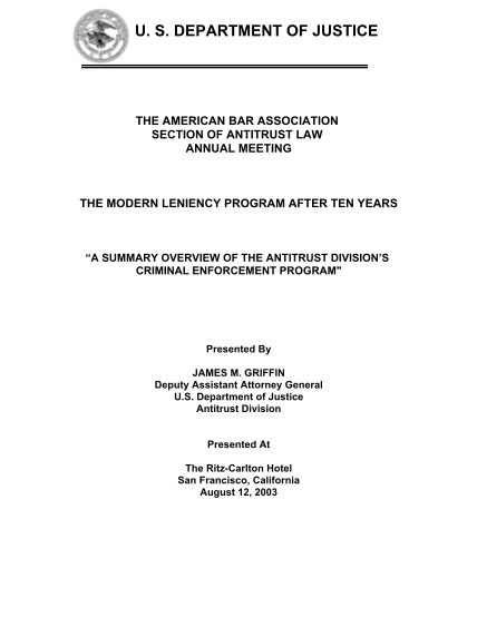 22103-201477-the-modern-leniency-program-after-ten-years--a-summary--us-justice-department--fillable-forms-and-applications-justice