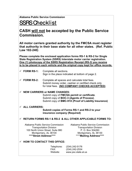 22180766-ssrs-checklist-public-service-commission-psc-state-al