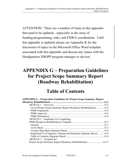 22375868-appendix-g-preparation-guidelines-for-project-scope-caltrans-dot-ca