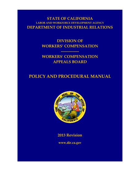 22424804-wcab-policy-and-procedure-manual