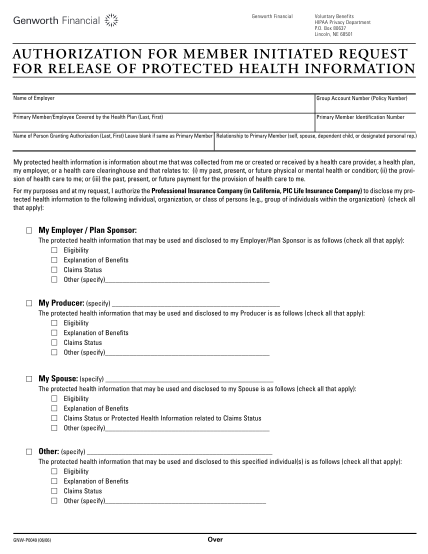 225895-fillable-genworth-hipaa-authorization-release-form