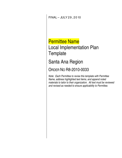 22603431-permittee-name-local-implementation-plan-template-santa-ana-waterboards-ca