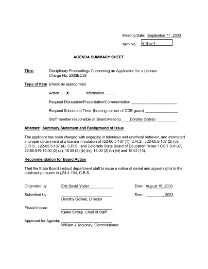 22636373-2003ec28-type-of-item-check-as-appropriate-action-x-information-request-discussionpresentationcommendation-request-scheduled-time-hearing-our-out-of-cde-guest-staff-member-responsible-at-board-meeting-dorothy-gotlieb-abstract-summary