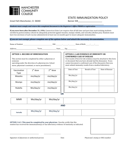 22705961-fillable-manchester-community-college-immunization-form-mcc-commnet