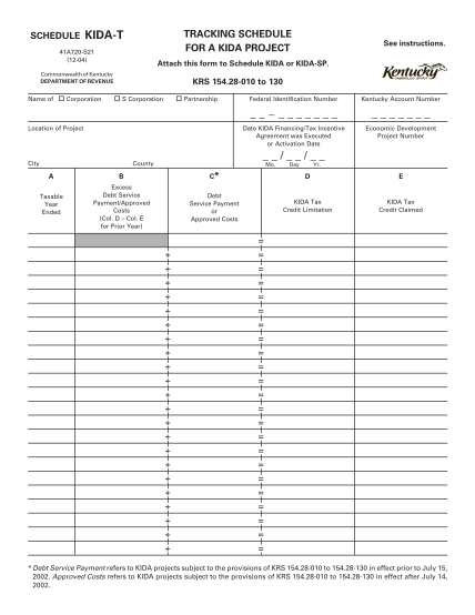 22884689-fillable-kida-project-form-revenue-ky