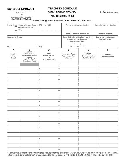 22884697-tracking-schedule-for-a-kreda-project-form-41a720-s17-revenue-ky